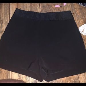 Express. Size 4 black dress shorts
